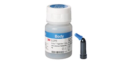 3M™ Filtek™ Supreme Ultra Universal Restorative bottle and capsule
