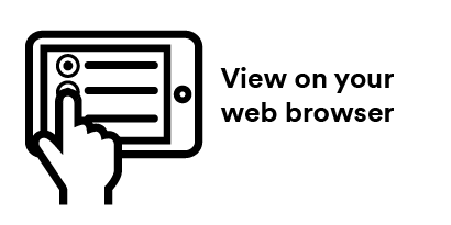 Icon of iPad and hand with text 